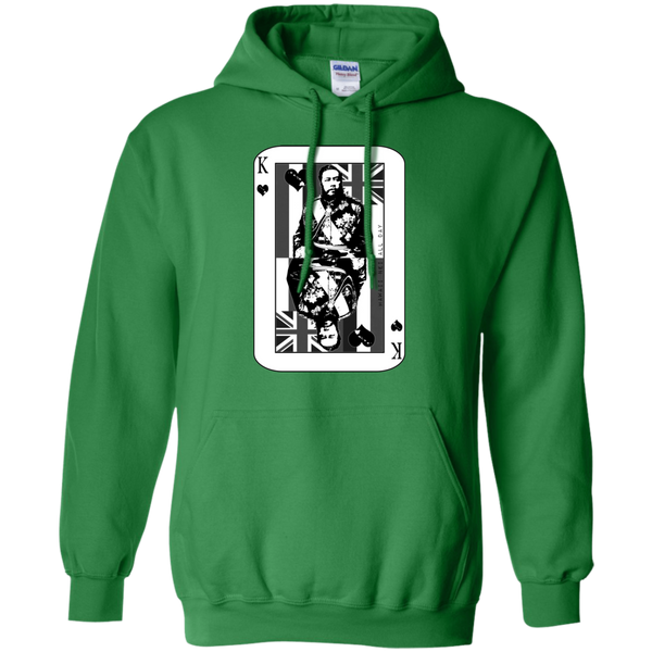 The King of Hawai'i Kalakaua(black ink) Pullover Hoodie, Sweatshirts, Hawaii Nei All Day