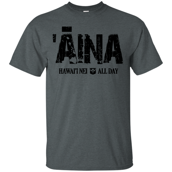 ʻĀina Hawai'i Nei (black ink) Ultra Cotton T-Shirt, T-Shirts, Hawaii Nei All Day