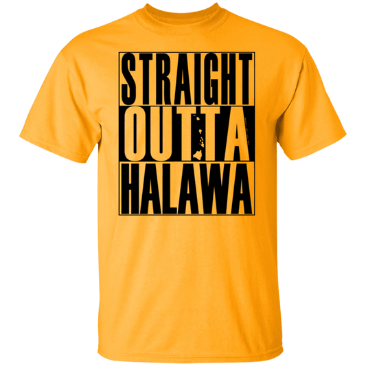Straight Outta Halawa (black ink) T-Shirt