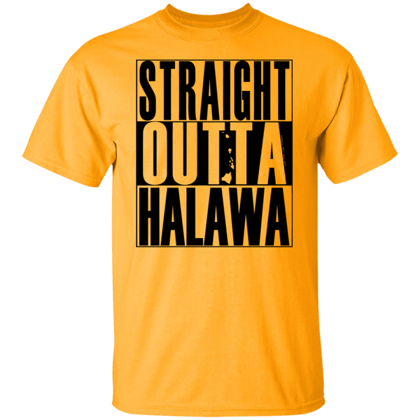 Straight Outta Halawa (black ink) T-Shirt