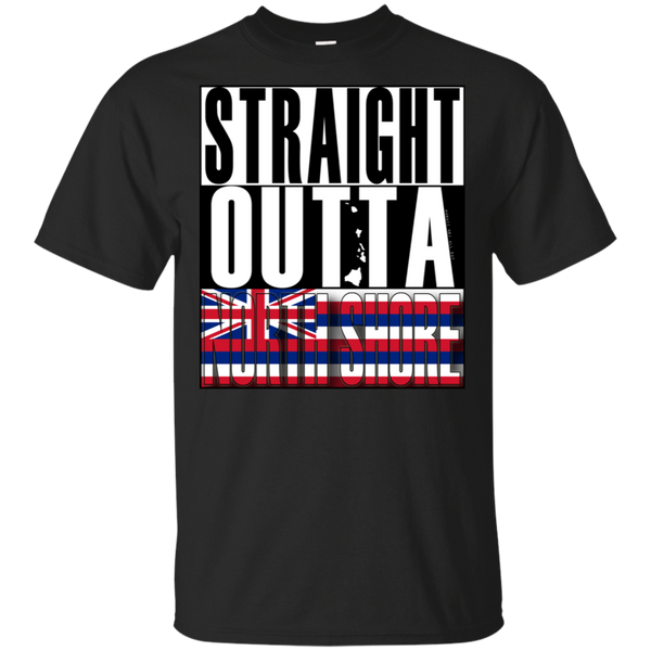 Straight Outta North Shore Ultra Cotton T-Shirt, T-Shirts, Hawaii Nei All Day