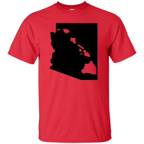 Living in Arizona with Hawaii Roots Ultra Cotton T-Shirt, T-Shirts, Hawaii Nei All Day