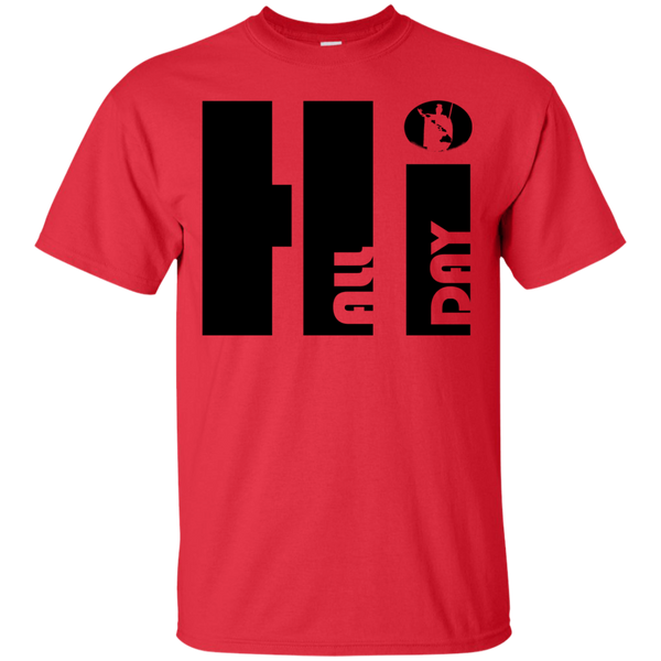 Hi ALL DAY King Kamehameha Ultra Cotton T-Shirt, T-Shirts, Hawaii Nei All Day