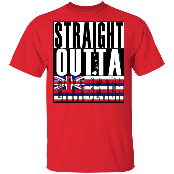 Straight Outta Ewa Beach T-Shirt, T-Shirts, Hawaii Nei All Day