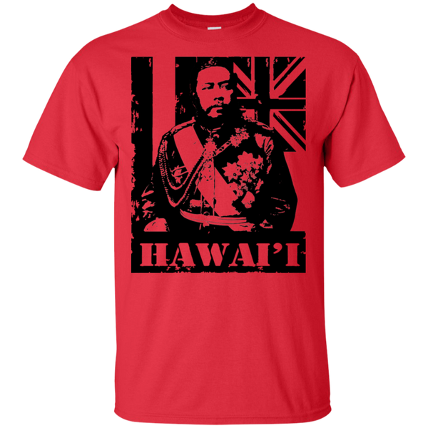 Hawai'i King Kalakaua Ultra Cotton T-Shirt, T-Shirts, Hawaii Nei All Day