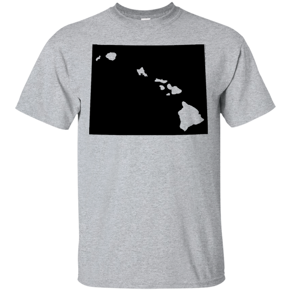 Living in Wyoming with Hawaii Roots Ultra Cotton T-Shirt, T-Shirts, Hawaii Nei All Day