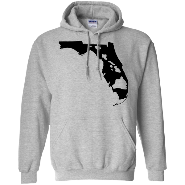 Living in Florida with Hawaii Roots Pullover Hoodie - Hawaii Nei All Day