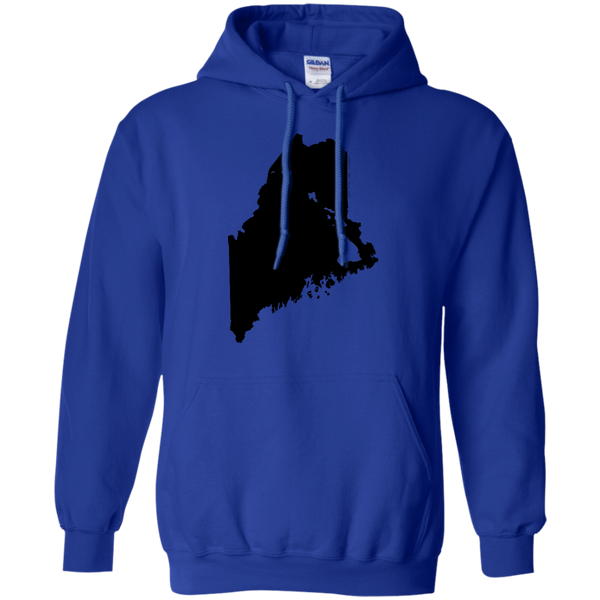 Living in Maine with Hawaii Roots Pullover Hoodie 8 oz., Sweatshirts, Hawaii Nei All Day