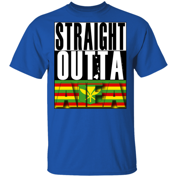 Straight Outta Aiea (Kanaka Maoli) T-Shirt, T-Shirts, Hawaii Nei All Day