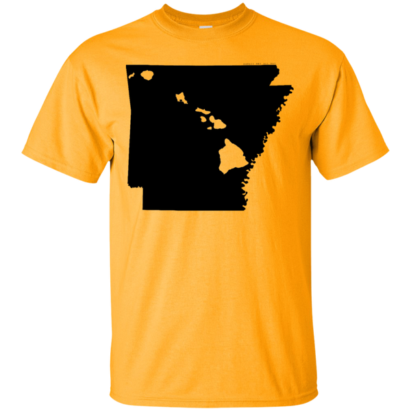 Living in Arkansas with Hawaii Roots Ultra Cotton T-Shirt, T-Shirts, Hawaii Nei All Day