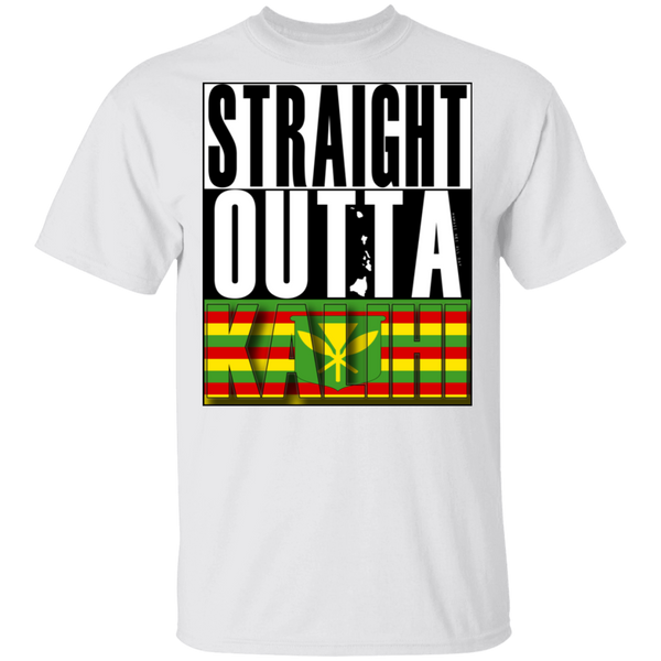 Straight Outta Kalihi (Kanaka Maoli) T-Shirt, T-Shirts, Hawaii Nei All Day
