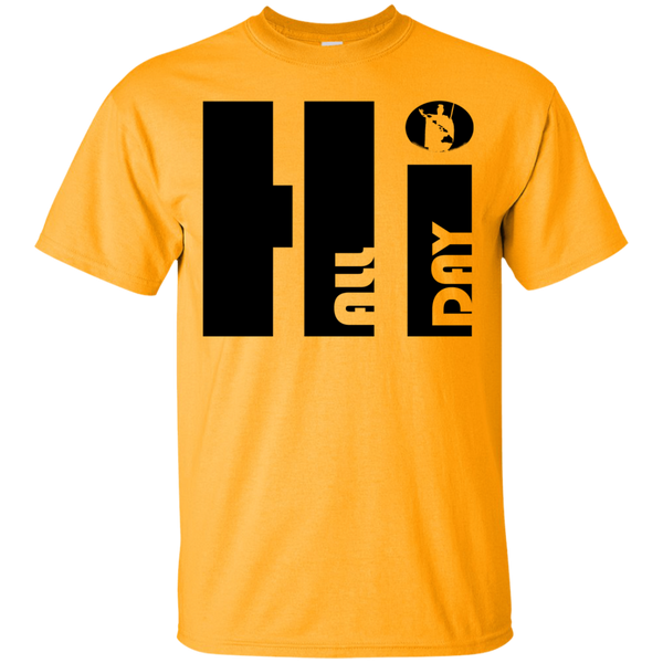 Hi ALL DAY King Kamehameha Ultra Cotton T-Shirt, T-Shirts, Hawaii Nei All Day