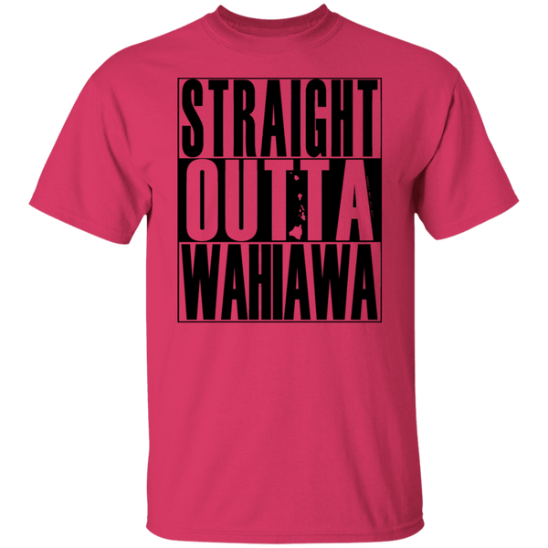 Straight Outta Wahiawa (black ink) T-Shirt