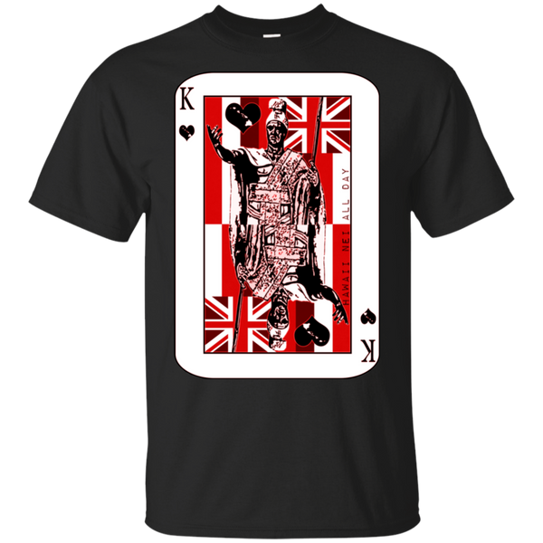 The King of Hawai'i Kamehameha (red ink) Ultra Cotton T-Shirt, T-Shirts, Hawaii Nei All Day