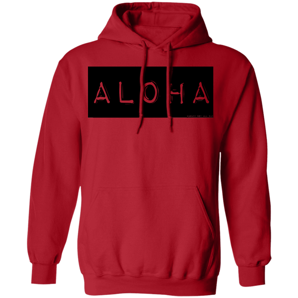 ALOHA (Label Maker) Pullover Hoodie