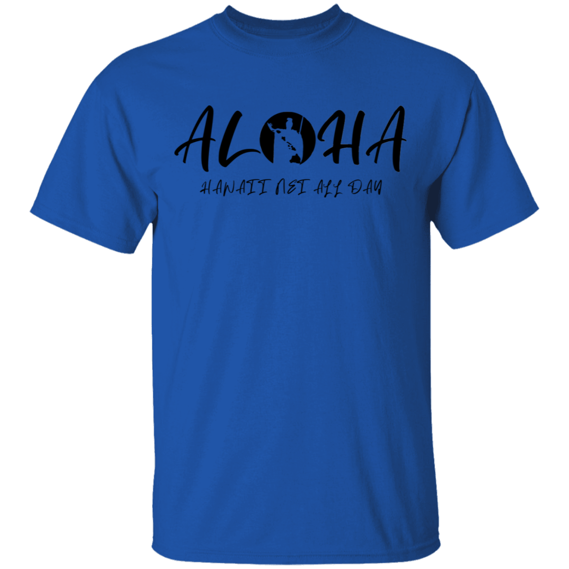 Aloha - Hawaii Nei All Day(RS BLK) T-Shirt
