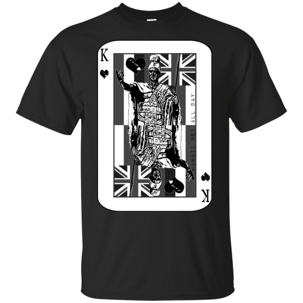 The King of Hawai'i Kamehameha (black ink) Ultra Cotton T-Shirt, T-Shirts, Hawaii Nei All Day