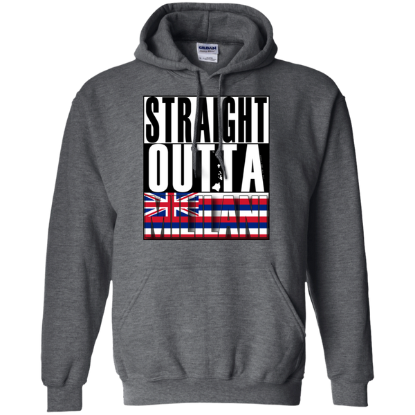 Straight Outta Mililani Hawai'i Pullover Hoodie, Sweatshirts, Hawaii Nei All Day