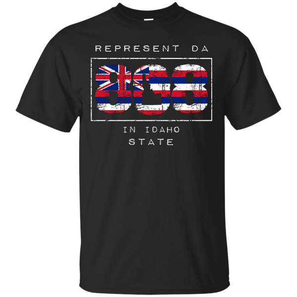 Represent Da 808 In Idaho State Ultra Cotton T-Shirt, T-Shirts, Hawaii Nei All Day