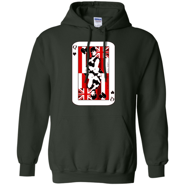 The Queen of Hawai'i Liliuokalani (red ink) Pullover Hoodie, Sweatshirts, Hawaii Nei All Day