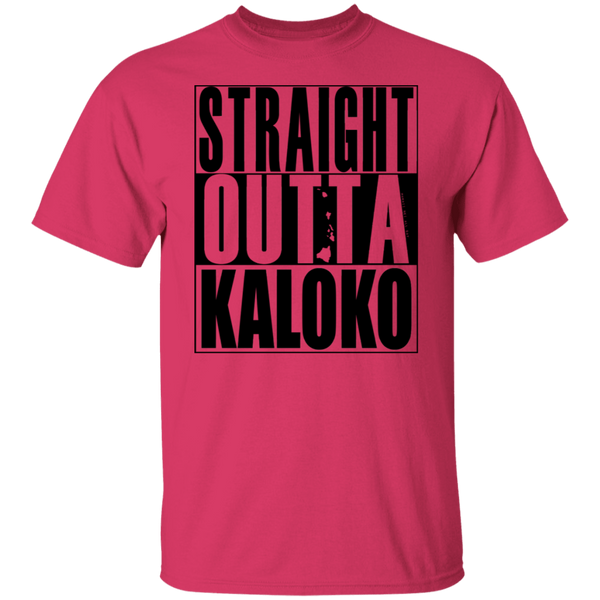 Straight Outta Kaloko(black ink) T-Shirt