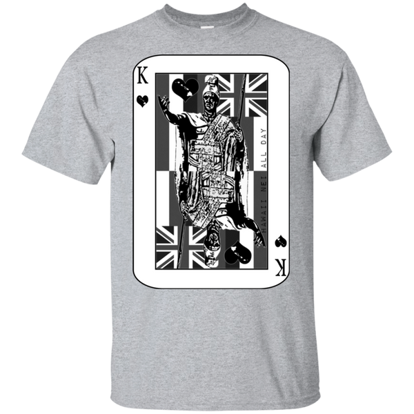 The King of Hawai'i Kamehameha (black ink) Ultra Cotton T-Shirt, T-Shirts, Hawaii Nei All Day