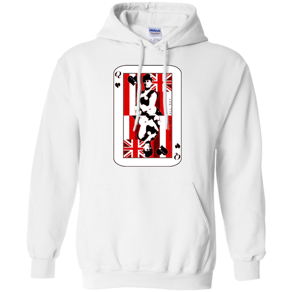 The Queen of Hawai'i Liliuokalani (red ink) Pullover Hoodie, Sweatshirts, Hawaii Nei All Day
