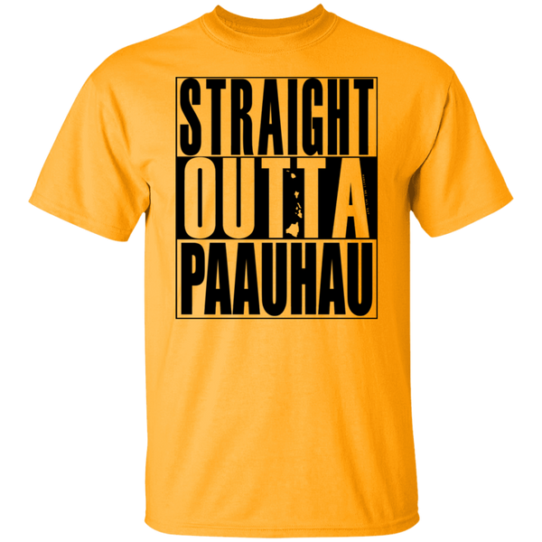 Straight Outta Paahau (black ink) T-Shirt