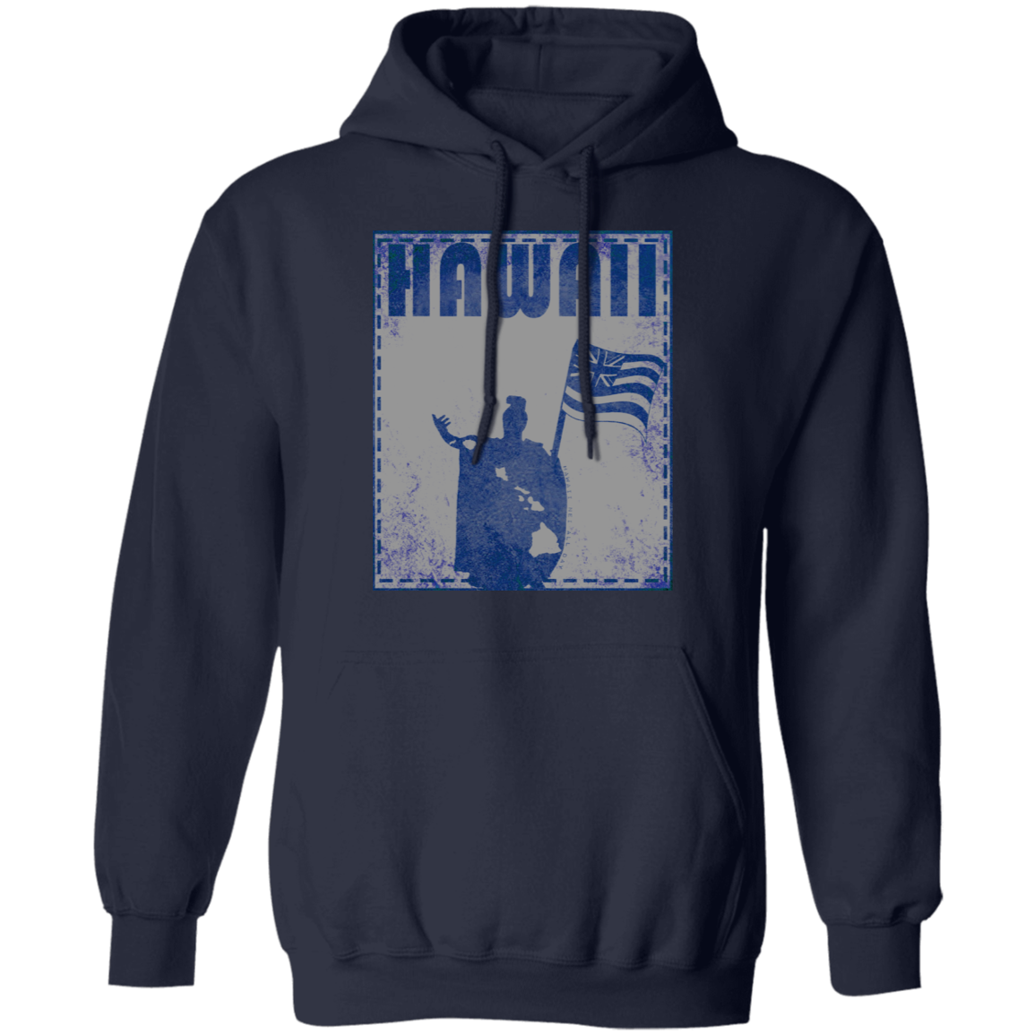 Hawaii Unified (blue) Pullover Hoodie