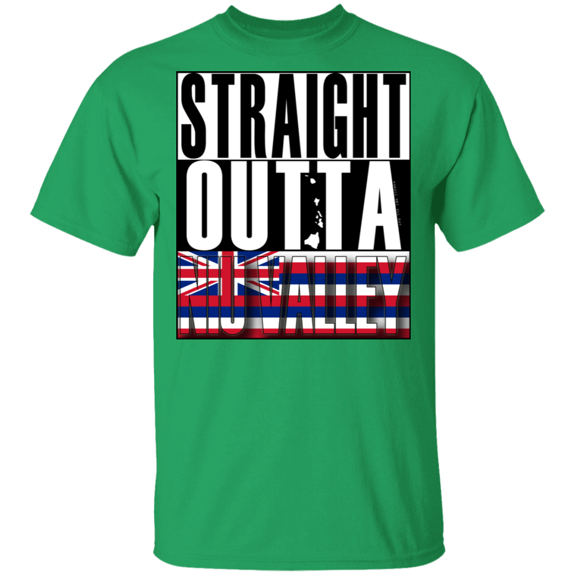 Straight Outta Niu Valley T-Shirt, T-Shirts, Hawaii Nei All Day