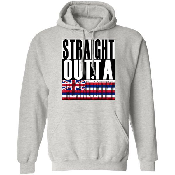 Straight Outta Pearl City Pullover Hoodie, Sweatshirts, Hawaii Nei All Day