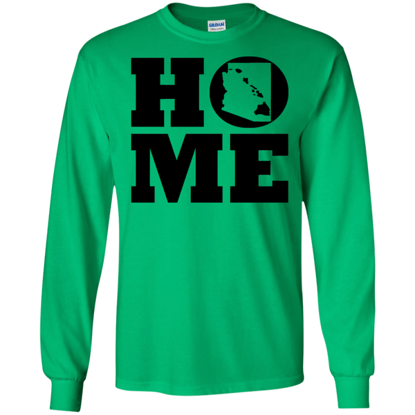 Home Roots Hawai'i and Arizona LS Ultra Cotton T-Shirt, T-Shirts, Hawaii Nei All Day