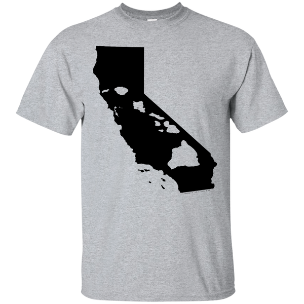 Living In California With Hawaii Roots Ultra Cotton T-Shirt - Hawaii Nei All Day