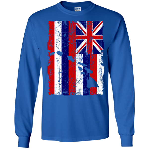 Hawaii - The Aloha State LS Ultra Cotton Tshirt - Hawaii Nei All Day