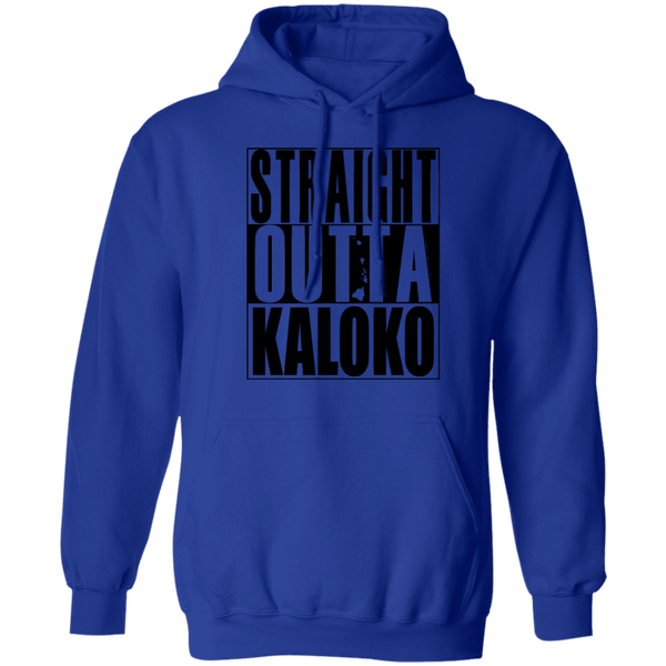 Straight Outta Kaloko(black ink) Pullover Hoodie