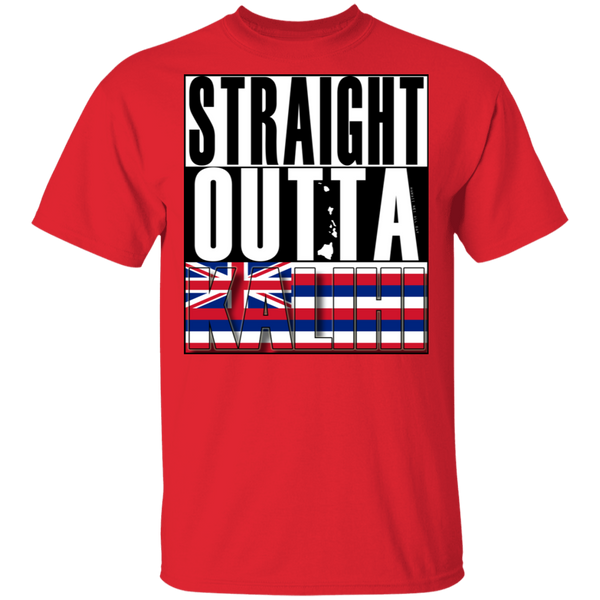 Straight Outta Kalihi T-Shirt, T-Shirts, Hawaii Nei All Day