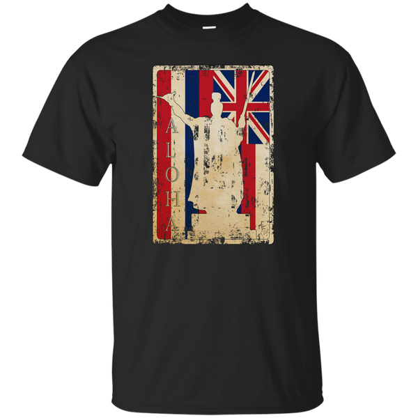 Aloha King Kamehameha Custom Ultra Cotton T-Shirt - Hawaii Nei All Day