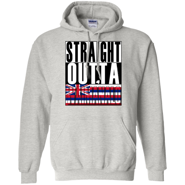 Straight Outta Waimanalo Hawai'i Pullover Hoodie, Sweatshirts, Hawaii Nei All Day