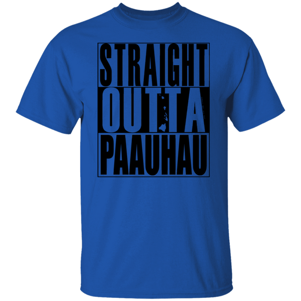 Straight Outta Paahau (black ink) T-Shirt