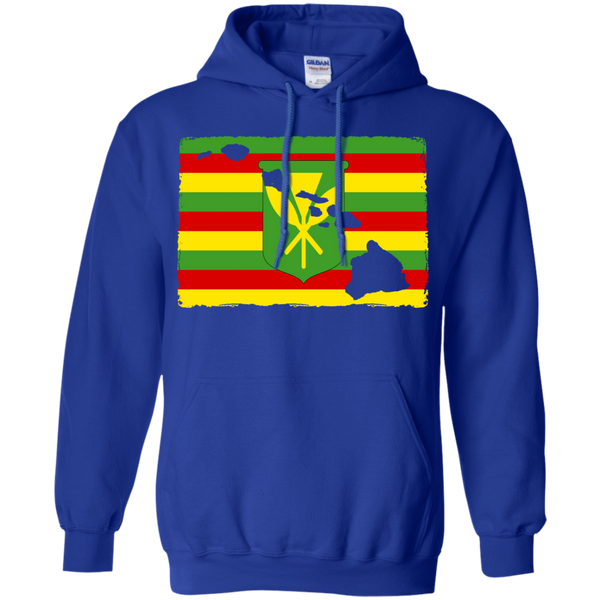 Hawai'i Kanaka Maoli Flag Pullover Hoodie, Sweatshirts, Hawaii Nei All Day