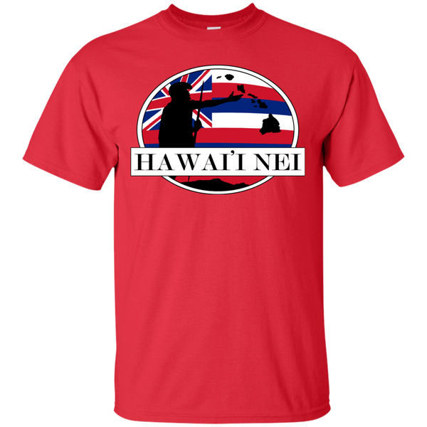 Hawai'i Nei King Kamehameha Ultra Cotton T-Shirt - Hawaii Nei All Day