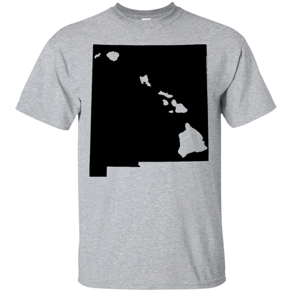 Living in New Mexico with Hawaii Roots Ultra Cotton T-Shirt, T-Shirts, Hawaii Nei All Day