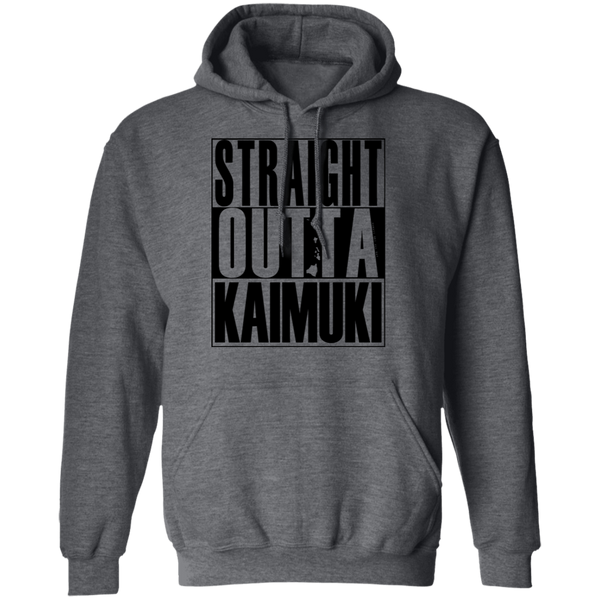 Straight Outta Kaimuki (black ink) Pullover Hoodie
