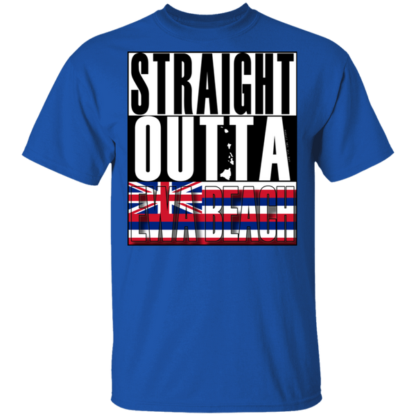 Straight Outta Ewa Beach T-Shirt, T-Shirts, Hawaii Nei All Day