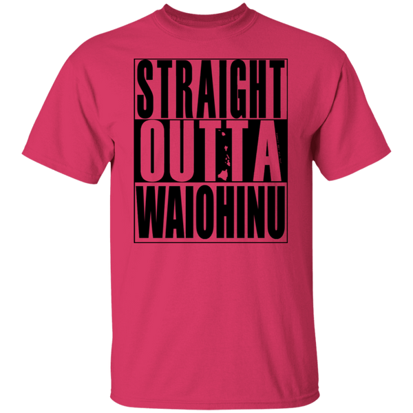 Straight Outta Waiohinu (black ink) T-Shirt
