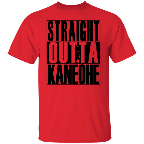 Straight Outta Kaneohe (black ink) T-Shirt