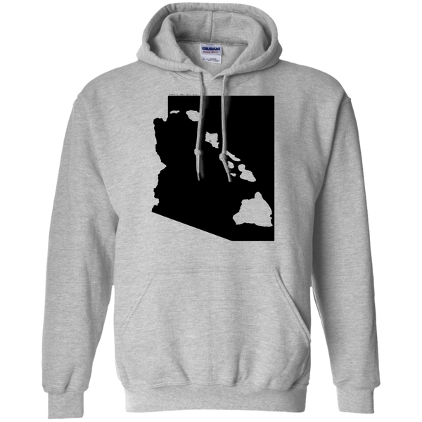 Living in Arizona with Hawaii Roots Pullover Hoodie, Sweatshirts, Hawaii Nei All Day