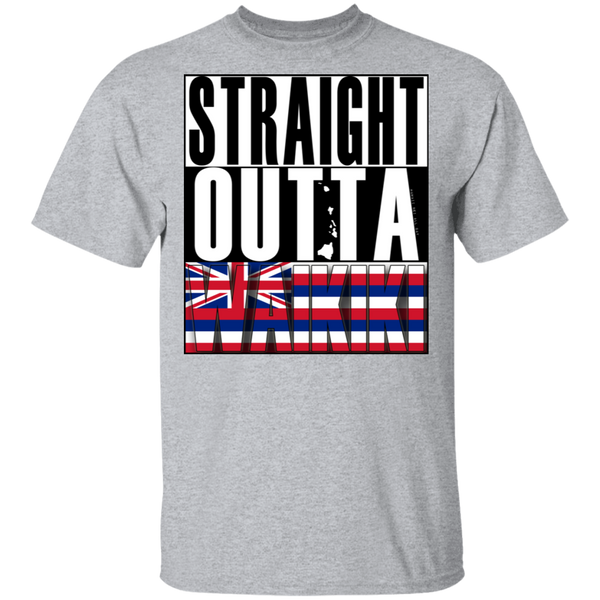 Straight Outta Waikiki T-Shirt, T-Shirts, Hawaii Nei All Day