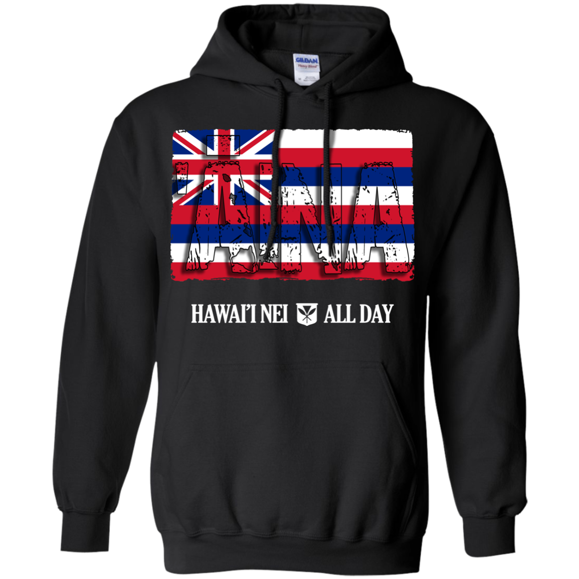 ʻĀina Hawai'i Nei Pullover Hoodie, Sweatshirts, Hawaii Nei All Day