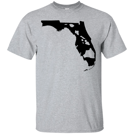 Living in Florida with Hawaii Roots Ultra Cotton T-Shirt - Hawaii Nei All Day